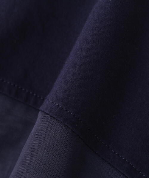 human woman（ヒューマンウーマン）の「◆シアードッキングモックネックカットソープルオーバー（Tシャツ/カットソー・レディース・ライトグリーン/ネイビー/グレー・MEDIUM）」の17枚目の写真