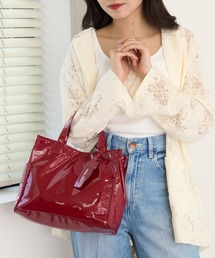 Louis Vuitton レッド エナメル ミニショルダーバッグ LOUIS VUITTON（ショルダーバッグ ・ レッド/赤色系）のフリマ