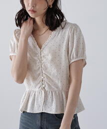 FREE'S MART | ◆ペプラムギャザーブラウス(シャツ/ブラウス)