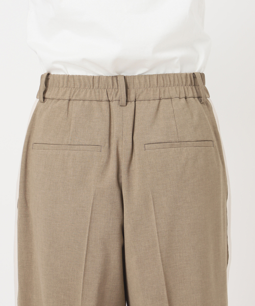 journal standard L'essage（ジャーナルスタンダードレサージュ）の「ライトラインパンツ（スラックス・レディース・チャコールグレー/ベージュ・36/38）」の5枚目の写真