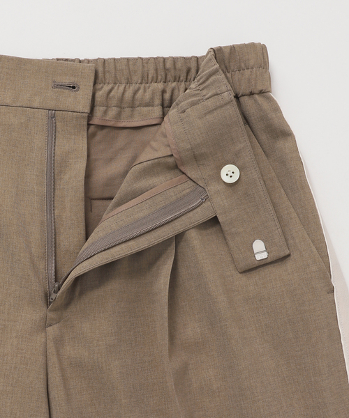 journal standard L'essage（ジャーナルスタンダードレサージュ）の「ライトラインパンツ（スラックス・レディース・チャコールグレー/ベージュ・36/38）」の9枚目の写真