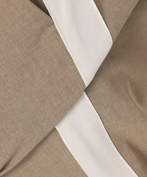 journal standard L'essage（ジャーナルスタンダードレサージュ）の「ライトラインパンツ（スラックス・レディース・チャコールグレー/ベージュ・36/38）」の10枚目の写真