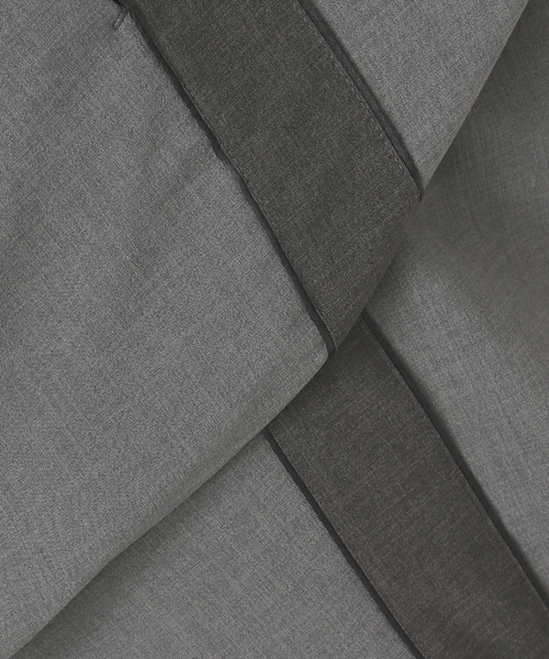 journal standard L'essage（ジャーナルスタンダードレサージュ）の「ライトラインパンツ（スラックス・レディース・チャコールグレー/ベージュ・36/38）」の12枚目の写真