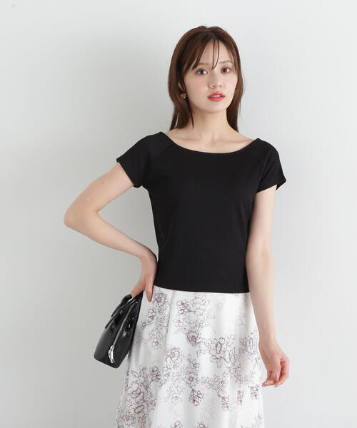 PROPORTION BODY DRESSING（プロポーションボディドレッシング）の「モノトーンシアーフラワースカート / 1215120505（スカート・レディース・ブラウン/ダークグレー・SMALL/MEDIUM/X-SMALL）」の13枚目の写真