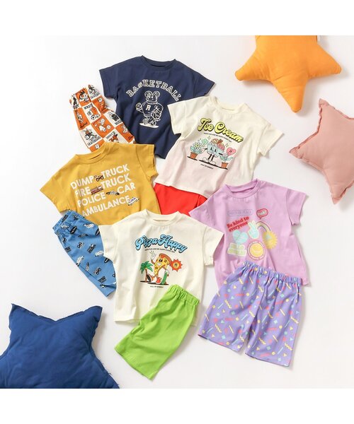BREEZE（ブリーズ）の「【ジュニア対応】ワンマイル 半袖パジャマ（ルームウェア/パジャマ・キッズ・グリーン/イエロー/ピンク/レッド/ネイビー・110/120/80/130/140/150/90/100）」の10枚目の写真