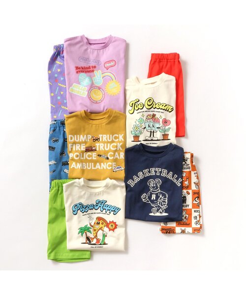 BREEZE（ブリーズ）の「【ジュニア対応】ワンマイル 半袖パジャマ（ルームウェア/パジャマ・キッズ・グリーン/イエロー/ピンク/レッド/ネイビー・110/120/80/130/140/150/90/100）」の11枚目の写真