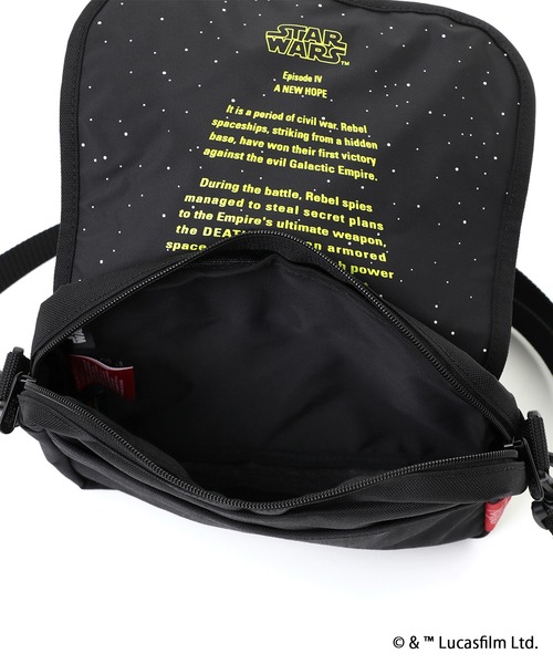 Manhattan Portage（マンハッタンポーテージ）の「FAR ROCKAWAY BAG MAGNET 2025 ／STAR WARS（ショルダーバッグ・メンズ・ブラック・X-SMALL）」の10枚目の写真