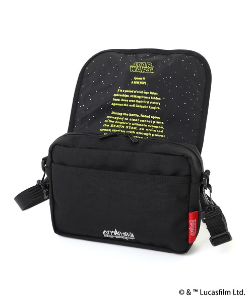 マンハッタンポーテージ Manhattan Portage アレイキャット ウエスト バッグ 2025/スターウォーズ ALLEYCAT WAIST BAG 2025／STAR WARS 1101-STW-25 BLK マンハッタンポーテージ] Alleycat Waist Bag 2025/STAR WARS BLK