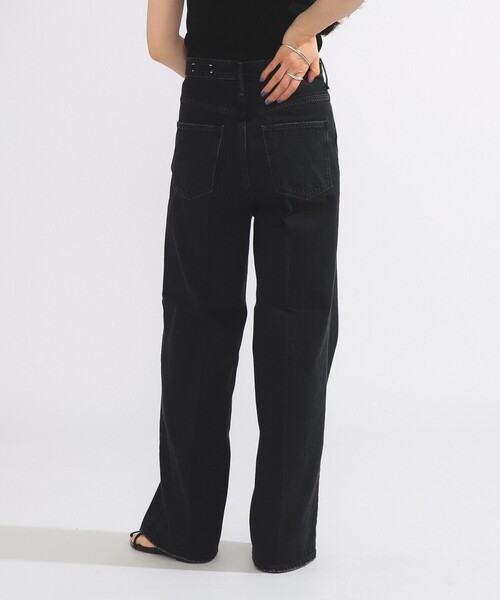 upperhights(アッパーハイツ)の「【別注】upper hights / THE SISTER デニムパンツ LAMPBLACK(デニムパンツ・レディース・ブラック・24/23/22/25)」の6枚目の写真