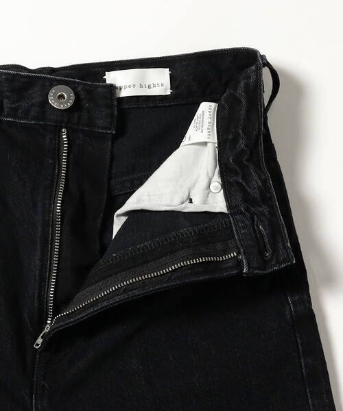 upperhights(アッパーハイツ)の「【別注】upper hights / THE SISTER デニムパンツ LAMPBLACK(デニムパンツ・レディース・ブラック・24/23/22/25)」の8枚目の写真