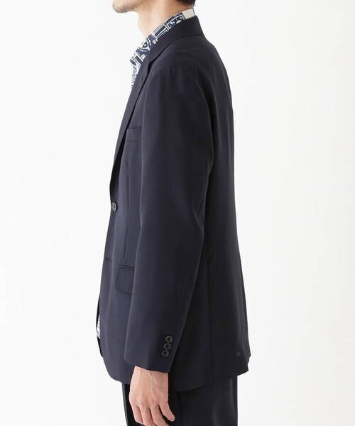 TAKEO KIKUCHI（タケオキクチ）の「【THE FLAGSHIP】メッシュ ジャケット（テーラードジャケット・メンズ・チャコールグレー/ネイビー・02/03/04）」の5枚目の写真