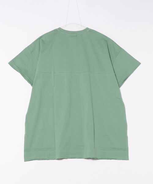 チチカカ（チチカカ）の「ナイロンビッグポケットＴシャツ（Tシャツ/カットソー・メンズ・グレー/チャコールグレー/グリーン・FREE）」の21枚目の写真