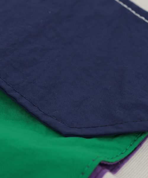 チチカカ（チチカカ）の「ナイロンビッグポケットＴシャツ（Tシャツ/カットソー・メンズ・グレー/チャコールグレー/グリーン・FREE）」の19枚目の写真