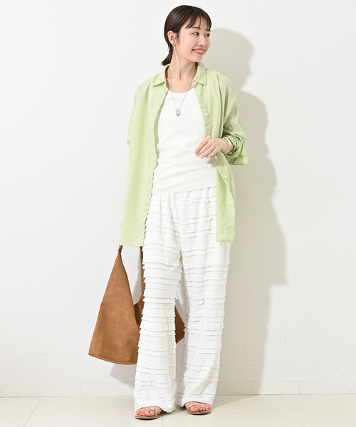 SLOBE IENA フリルカットパンツ SLOBE IENA フリルカットパンツ - メルカリ
