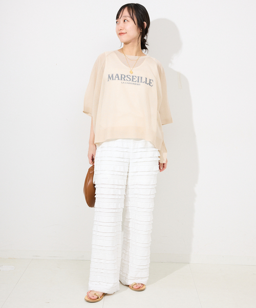 SLOBE IENA フリルカットパンツ フリルカットパンツ（その他パンツ）｜SLOBE IENA