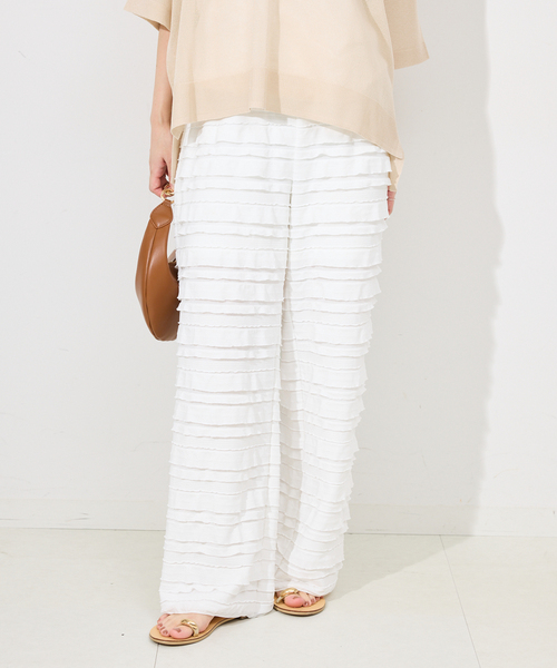 フリルカットパンツ（その他パンツ）｜SLOBE IENA（スローブイエナ）の