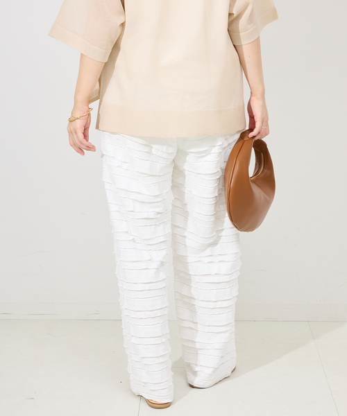 slobe iena フリルカットパンツ　38 SLOBE IENA｜《WEB限定/追加》フリルカットパンツ | Rakuten