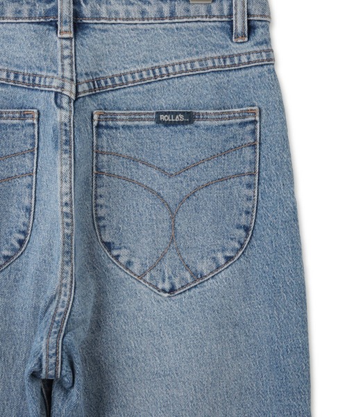 ROLLA'S（ローラス）の「【ROLLA'S(ローラス)】ORIGINAL STRAIGHT（デニムパンツ・レディース・ブルー・25/26/27）」の14枚目の写真