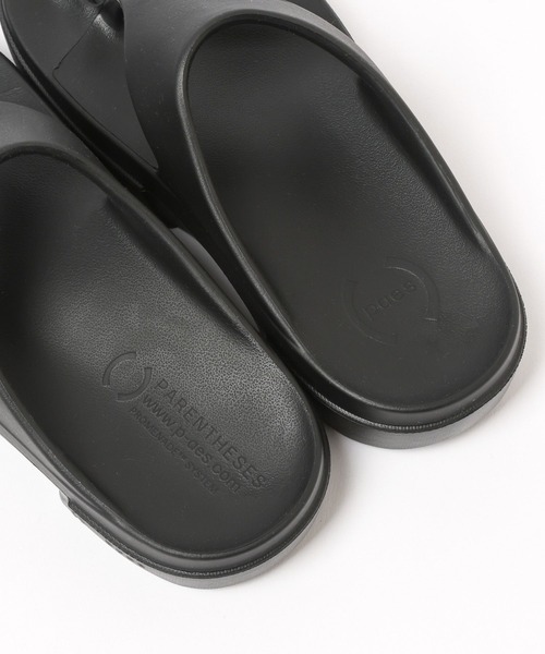 PAES（ペイズ）の「【Paes（ぺイズ）】FLIP FLOPサンダル(MEN)（サンダル・メンズ・ブラック・MEDIUM/LARGE）」の2枚目の写真
