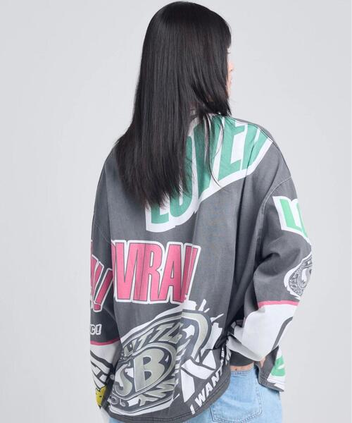 セール】littlesunnybite/リトルサニーバイト/RACER LONG TEE（T