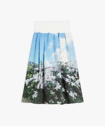 新品タグ 未着 agnes b. アニエスベー 花柄スカート サイズ3