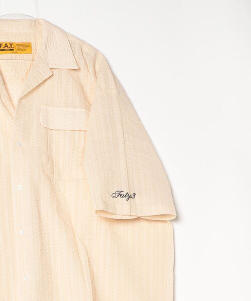 FAT(エフエイティー)の「GIGALAWN(シャツ/ブラウス・メンズ・オフホワイト/グレー/ブラック・JUMBO(XXL)/FAT(XL)/SKINNY(L)/TITCH(M))」の5枚目の写真