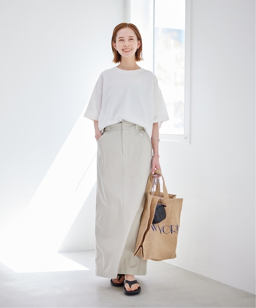 JOURNAL STANDARD（ジャーナルスタンダード）の「《追加2》タックスウェットTシャツ（Tシャツ/カットソー・レディース・ブラック系その他/ホワイト/ブラウン系その他/Red・FREE）」の8枚目の写真