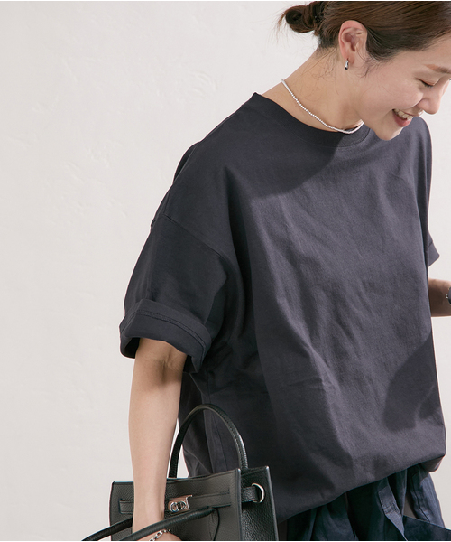 JOURNAL STANDARD（ジャーナルスタンダード）の「《追加2》タックスウェットTシャツ（Tシャツ/カットソー・レディース・ブラック系その他/ホワイト/ブラウン系その他/Red・FREE）」の14枚目の写真