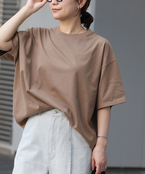 JOURNAL STANDARD(ジャーナルスタンダード)の「《追加2》タックスウェットTシャツ(Tシャツ/カットソー・レディース・ブラック系その他/Red/ブラウン系その他/ホワイト・FREE)」の16枚目の写真