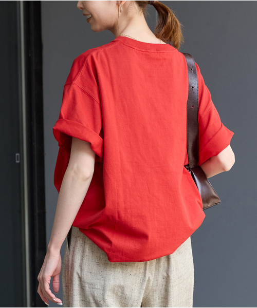 JOURNAL STANDARD(ジャーナルスタンダード)の「《追加2》タックスウェットTシャツ(Tシャツ/カットソー・レディース・ブラック系その他/Red/ブラウン系その他/ホワイト・FREE)」の21枚目の写真