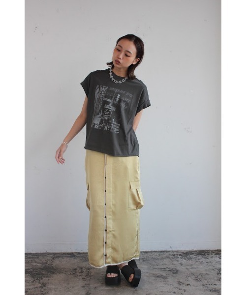 tシャツ 「 AGAWD / アガウド 」Rock Tee / ロックTシャツ　 レディース メンズ AGAWD / アガウド 】Rock Tee / ロックTシャツ ☆（Tシャツ