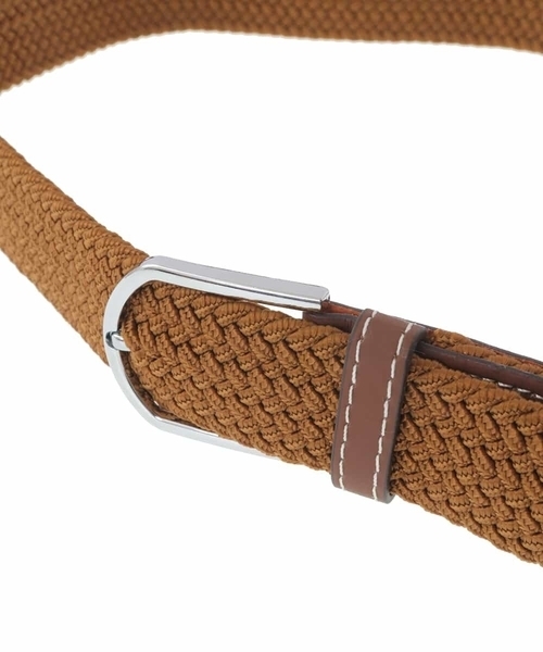 a.v.v（アーヴェヴェ）の「【ON/OFF兼用】プレーンゴムベルト（ベルト・メンズ・ブラック/ライトグレー/モカ・46）」の10枚目の写真