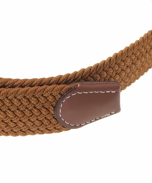 a.v.v（アーヴェヴェ）の「【ON/OFF兼用】プレーンゴムベルト（ベルト・メンズ・ブラック/ライトグレー/モカ・46）」の4枚目の写真