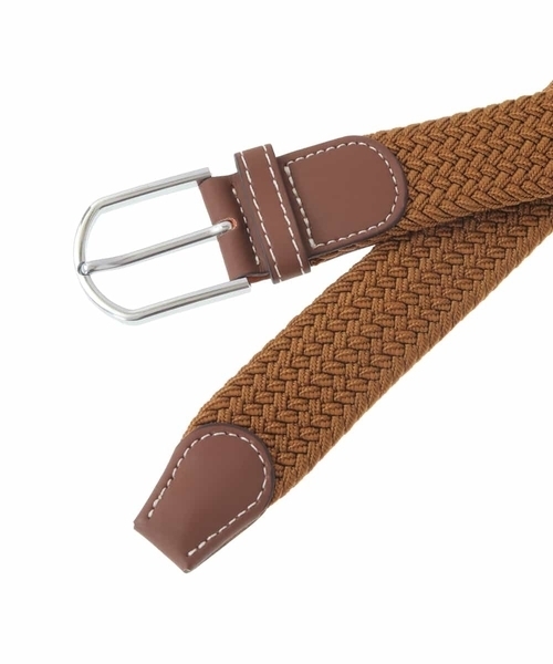 a.v.v（アーヴェヴェ）の「【ON/OFF兼用】プレーンゴムベルト（ベルト・メンズ・ブラック/ライトグレー/モカ・46）」の5枚目の写真