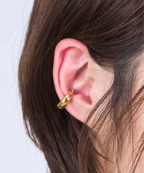 TOMWOODイヤーカフ(方耳)シルバーThink M TOMWOOD - 【片耳用】イヤ カフ シック / EAR CUFF THICK
