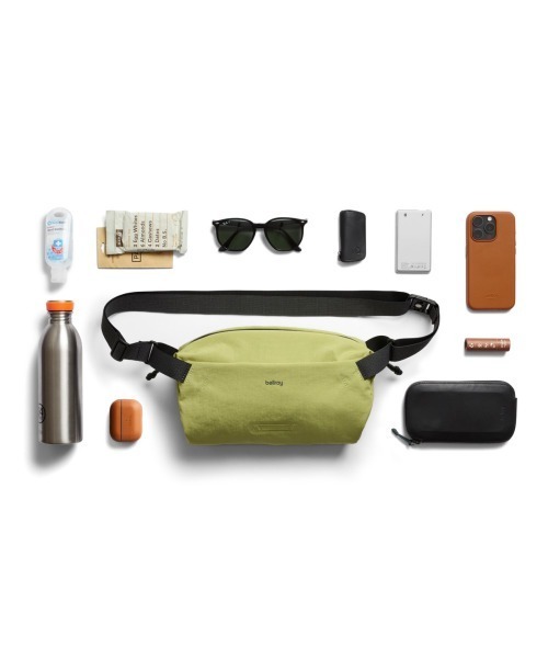 entre square(アントレスクエアー)の「Bellroy/ボディバッグ Lite Sling 7L KIWI(廃盤カラー)(ボディバッグ/ウエストポーチ・メンズ・ライトグリーン・ONESIZE)」の2枚目の写真