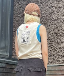 SNOOPY（スヌーピー）の「スヌーピー【SNOOPY】Random Rib Tank Top（タンクトップ）」