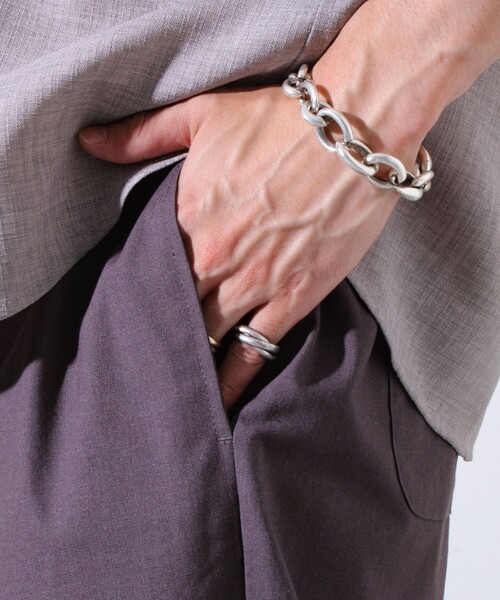 GLOSTER（グロスター）の「【追加販売】【GLOSTER/グロスター】TROPICAL GOODNESS イージーサマーパンツ（その他パンツ・メンズ・ネイビー/ホワイト系その他/ピンク/アイボリー/ブルー/チャコールグレー・S/M/L）」の14枚目の写真