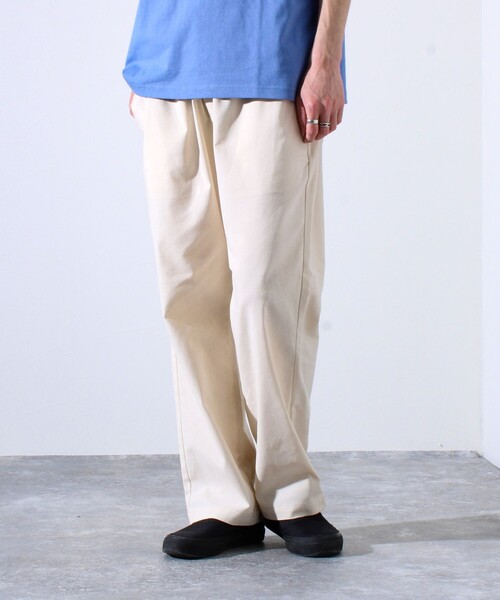 GLOSTER（グロスター）の「【追加販売】【GLOSTER/グロスター】TROPICAL GOODNESS イージーサマーパンツ（その他パンツ・メンズ・ネイビー/ホワイト系その他/ピンク/アイボリー/ブルー/チャコールグレー・S/M/L）」の19枚目の写真