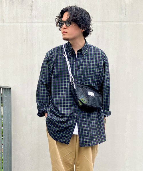 ACCOMMODE（アコモデ）の「カラップメッシュショルダー（ショルダーバッグ・レディース・ブラック/ブルー/グレー/アイボリー/カーキ/ミント/オレンジ/パープル・FREE）」の12枚目の写真