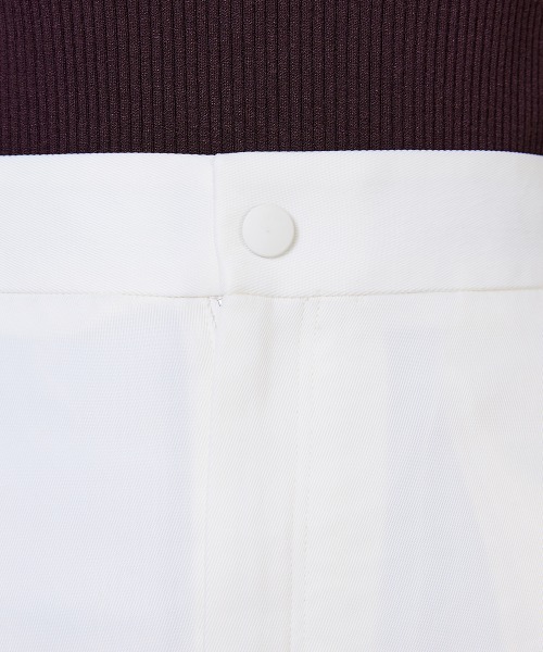 DOUBLE STANDARD CLOTHING(ダブルスタンダードクロージング)の「MA-1 スカート(スカート・レディース・ブラック/オフホワイト・38/36)」の13枚目の写真