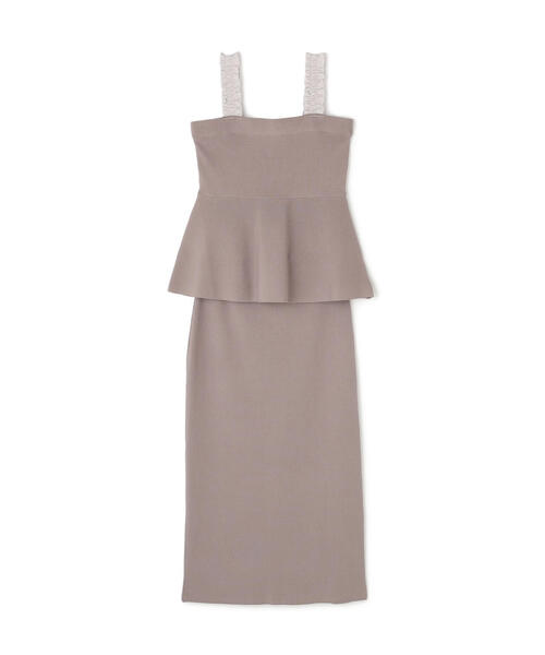 PROPORTION BODY DRESSING(プロポーションボディドレッシング)の「ペプラムキャミセットアップ / 1215240602(ワンピース・レディース・ブラック/ダークグレー・MEDIUM/P/S)」の16枚目の写真