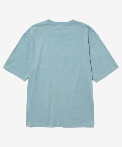 rehacer(レアセル)の「rehacer : Blooming Exit Relax Fit T-Shirt / ブルーミング イクジット リラックスフィットTシャツ(Tシャツ/カットソー・メンズ・スミクロ/グリーン/ブルー・SMALL/MEDIUM/LARGE/X-LARGE)」の7枚目の写真