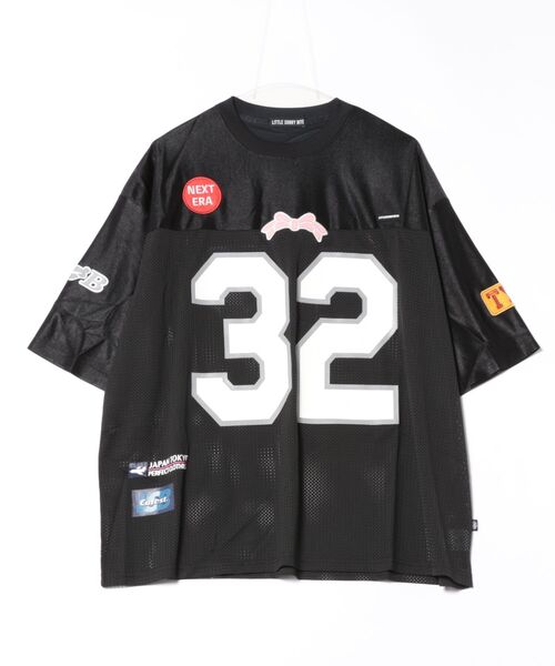 ◇little sunny bite◇sporty mesh big tee（Tシャツ/カットソー