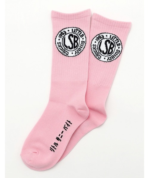 Ｌｉｔｔｌｅ Ｓｕｎｎｙ Ｂｉｔｅ  美品バッグと新品ソックス ＬＳＢ little sunny bite】LSB logo socks（ソックス/靴下）｜Little