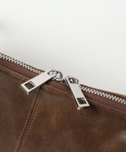 Heather(ヘザー)の「ハトメミニボストンBAG 577057(ボストンバッグ・レディース・ブラック/ブラウン・ONE SIZE)」の8枚目の写真