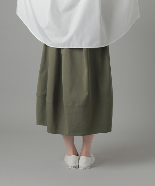 ZUCCa（ズッカ）の「スパンPEストレッチツイル / スカート / S（スカート・レディース・カーキ/ブラック/ブラウン・M size）」の6枚目の写真
