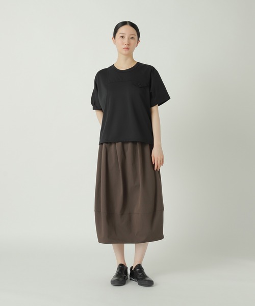 ZUCCa（ズッカ）の「スパンPEストレッチツイル / スカート / S（スカート・レディース・カーキ/ブラック/ブラウン・M size）」の9枚目の写真