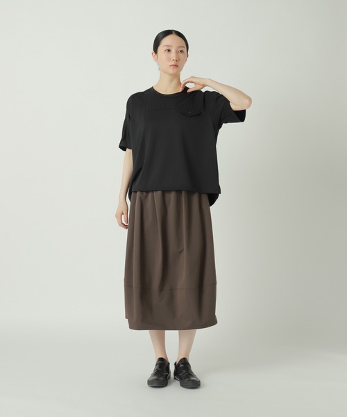 ZUCCa（ズッカ）の「スパンPEストレッチツイル / スカート / S（スカート・レディース・カーキ/ブラック/ブラウン・M size）」の10枚目の写真