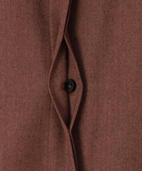 Paul Smith（ポールスミス）の「ウィメンズ ウールフランネル ボタンシャツ / 235053 334B（シャツ/ブラウス・レディース・コーラル・38/40）」の3枚目の写真